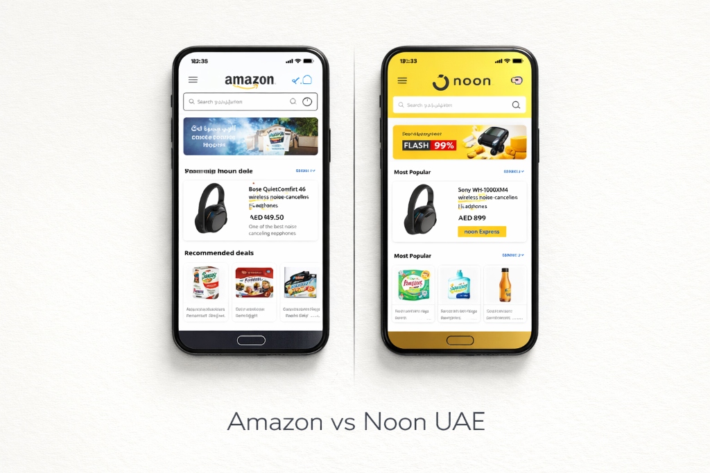 Amazon vs Noon UAE